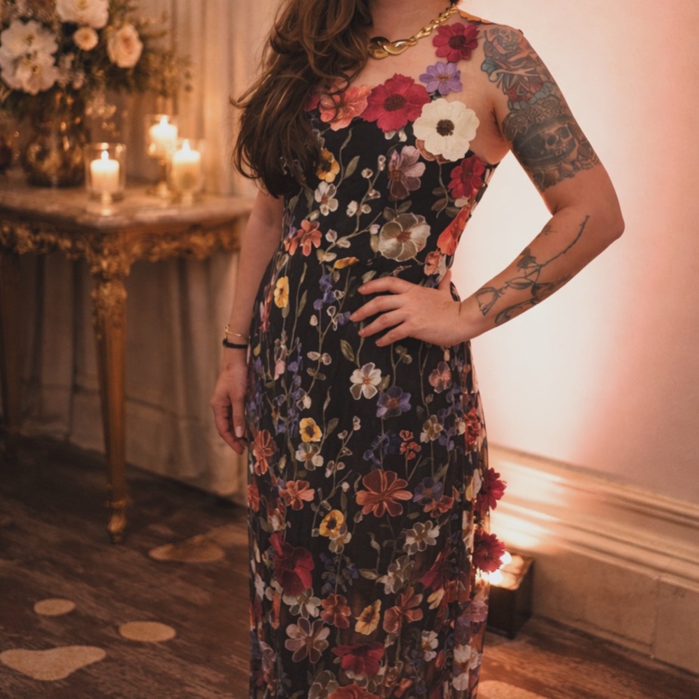 Floral Sleeveless Dress